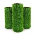 Artificial green grass carpet. (all weather durable and affordable available in all sizes that fit your target space.) We also offer installation services