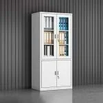 Two door office storage cabinet