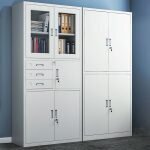 Steel Office Cabinet with Safe - Image 3