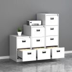 Three drawers office filling cabinet - Image 2