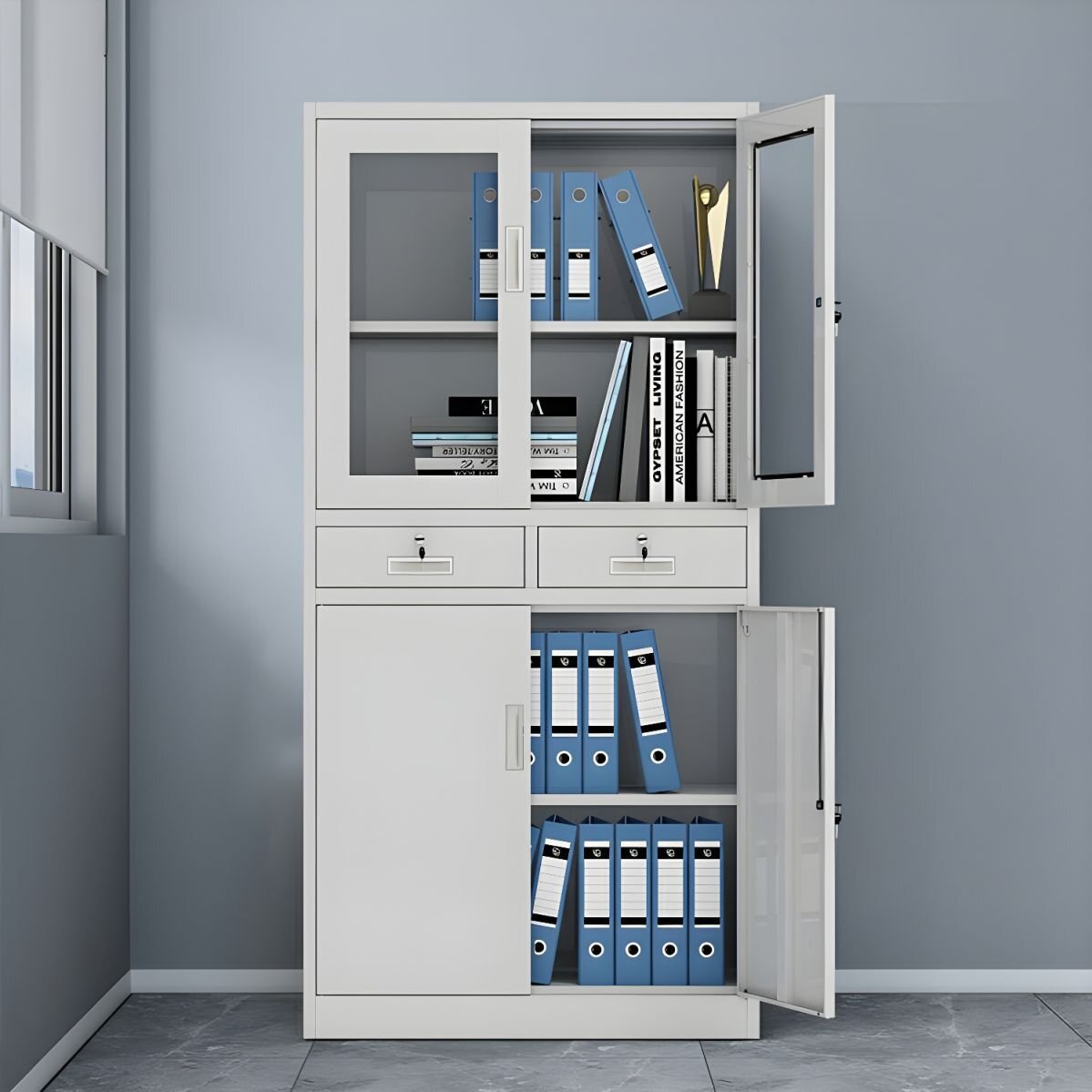 1199x1199-2024-02-08T152454.775-1.jpg 2-Door Metallic Office Cabinet - Image 1