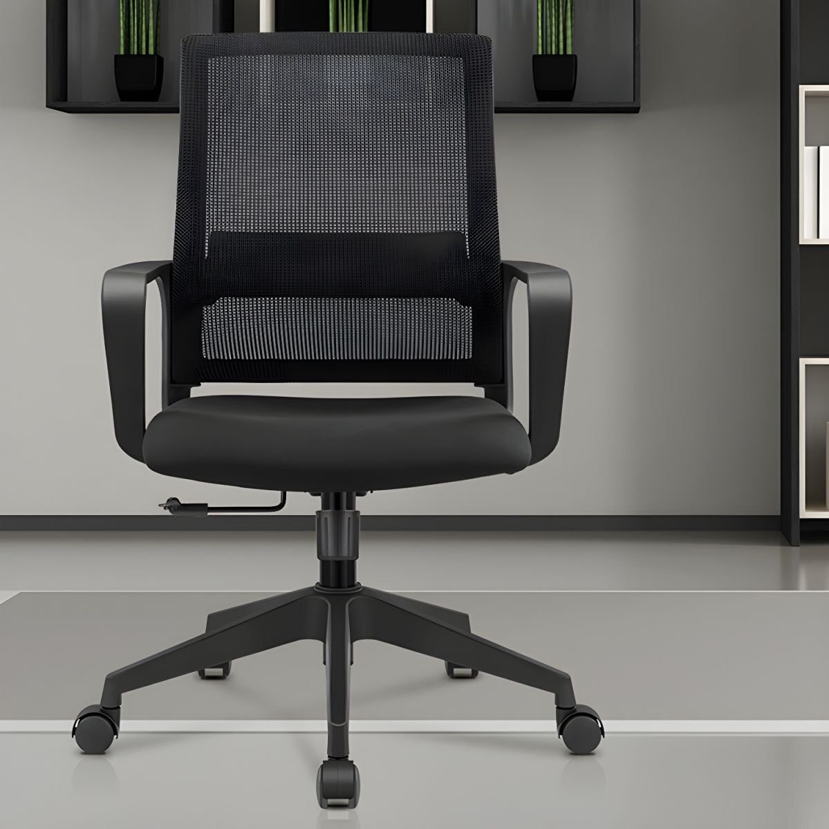 1199x1199-2024-02-11T110503.404.jpg Modern Mesh Swivel Task Chair - Image 1