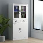 2-Door metallic office cabinet - Image 3