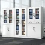 Half-Glass Office Storage Cabinet