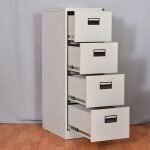 4-Drawer Office Filing Cabinet - Image 3