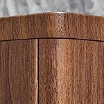 Modern Brown Vertical Filing Cabinet - Image 5