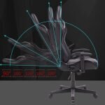 High-back gaming leather seat - Image 3
