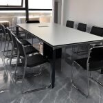 Chrome office guest chair - Image 3