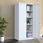 2-Door metallic office storage cabinet - Image 2