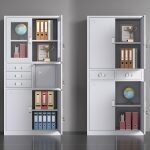 2 Door metallic storage safe cabinet - Image 4