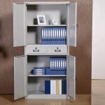 Half-glass modern office cabinet - Image 4