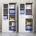 2 Door metallic storage cabinet - Image 2