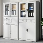 2 Door metallic storage cabinet - Image 3