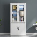 2-Door metallic office cabinet - Image 4