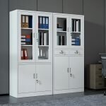 2-Door metallic office storage cabinet - Image 3