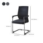 Mesh office visitor seat - Image 5