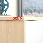 2 Door wooden credenza cabinet - Image 3