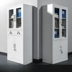 2 Door metallic office cabinet