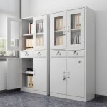 2 Door metallic storage office cabinet