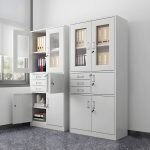 2-Door Metallic Office Safe Cabinet - Image 4