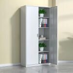 2 Door Metallic Filing Cabinet