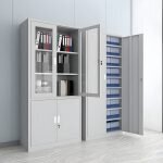 4-Door office metallic storage cabinet - Image 3