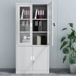 4-Door office metallic storage cabinet