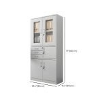Steel Office Cabinet with Safe - Image 5