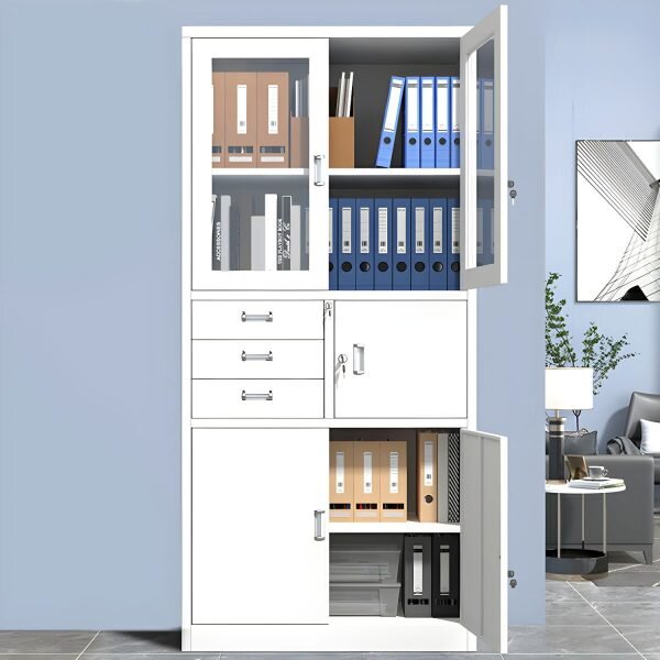 Steel Office Cabinet with Safe