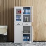 Two door metallic hospital cabinet - Image 5