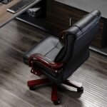 Leather High-Back Executive Chair - Image 4
