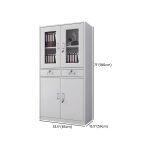 2-Door metallic office storage cabinet - Image 5