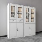 2-Door Metallic Office Cabinet - Image 3