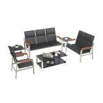 5-Seater Office Reception Sofa - Image 3