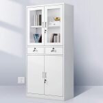 2-Door Metallic Office Cabinet - Image 3