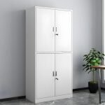 Modern Metallic Filing Cabinet - Image 3
