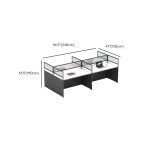4-Seater Modular Office Workstation - Image 5