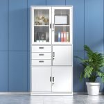 2-Door Metallic Cabinet with Safe - Image 3