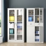 2-Door Metallic Office Storage Cabinet - Image 2