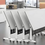 Double Pedestal Foldable Table - Image 4