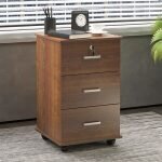 3-Drawer Lockable Mobile Pedestal - Image 4