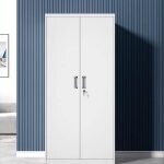 2-Door Metallic Office Cabinet - Image 3