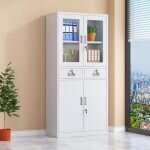 2-Door metallic office storage cabinet - Image 2