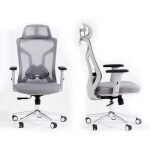 Ergonomic Upholstered Office Desk Chair - Image 4