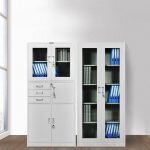 2-Door metallic office safe cabinet - Image 3