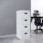 4-key four drawers file cabinet - Image 2