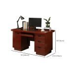 1400mm (55 inch) executive office desk - Image 5
