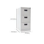 3-Drawers steel office file cabinet - Image 5