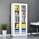 Modern Vertical File Cabinet Storage Shelves - Image 2