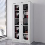 2 Door full-glass display cabinet